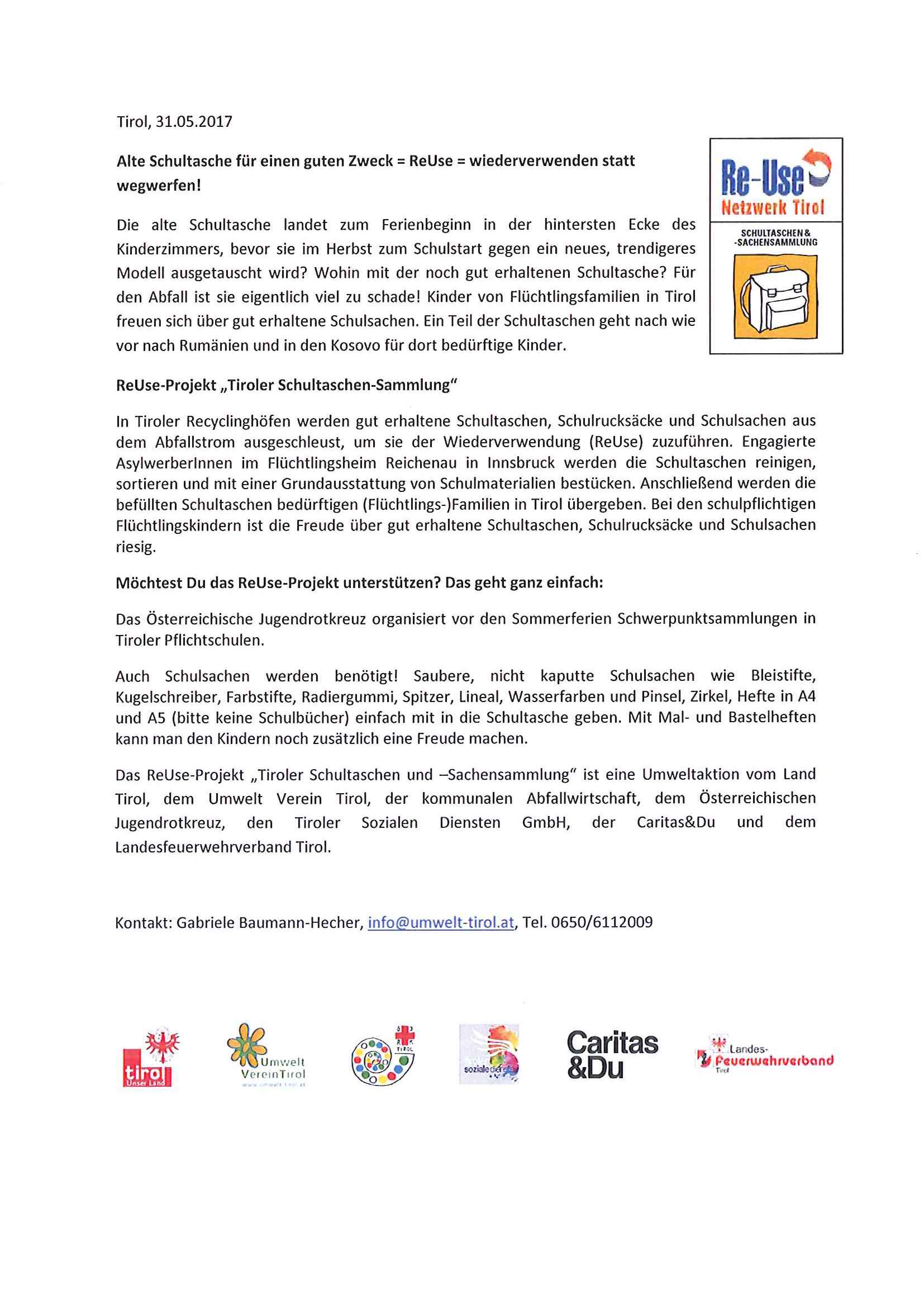 Schultaschensammelaktion 0001