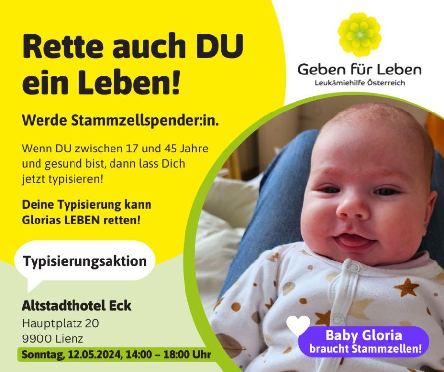 Baby Gloria aus Osttirol braucht unsere Hilfe!