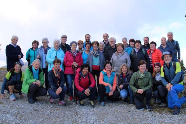 Geselliger Seniorenausflug zur Hochsteinhütte