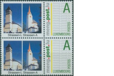 Personalisierte Briefmarke aus Luxemburg