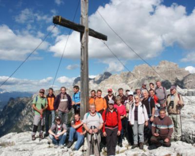 Strassener Schützen am Monte Piano