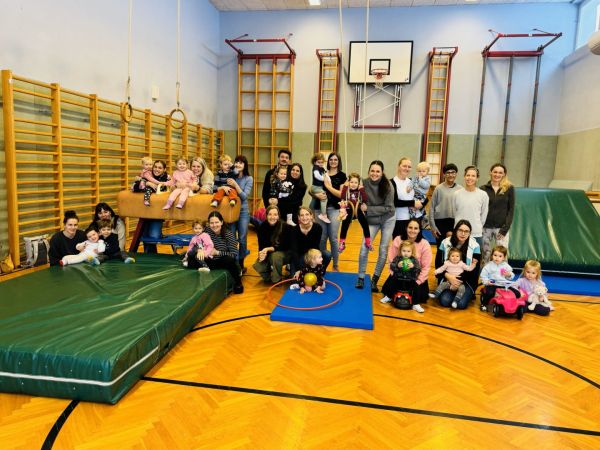 Eltern-Kind-Turnen: ein voller Erfolg!
