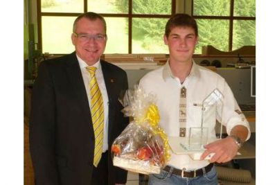 Patrick Mayr - Lehrling des Monats August 2015