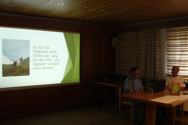 Bernhard Senfter erzählte seine Lebensgeschichte