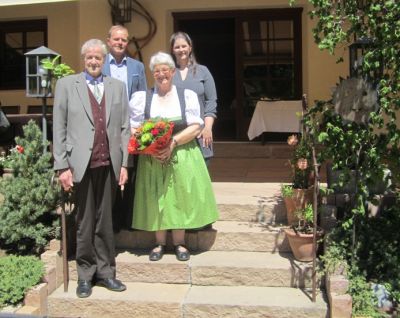 Goldene Hochzeit von Hilda und Johann Huber