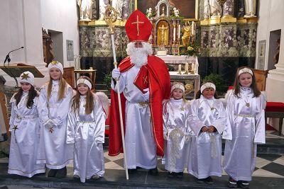 Nikolausbesuch in der Dreifaltigkeitskirche