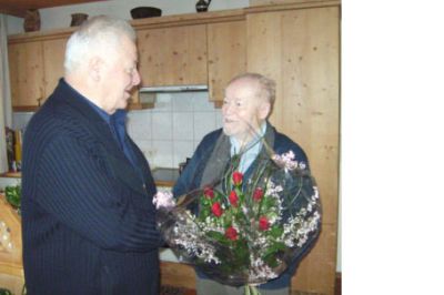 Prof. Oswald Kollreider feiert den 87 iger
